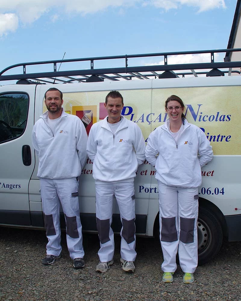 Equipe NP Peinture Le Lion d’Angers Equipe Nicolas Plaiçais Peinture
