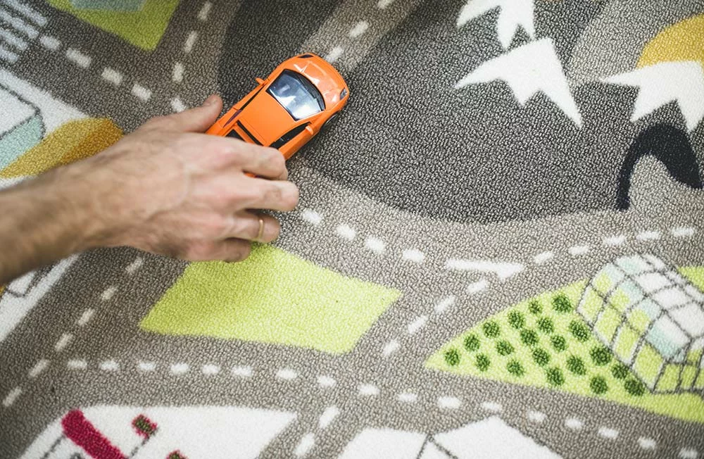 Pose de moquette chambre enfant Angers