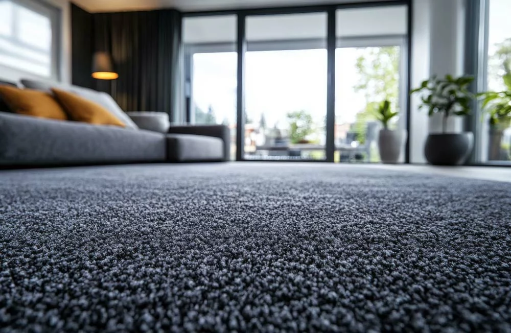 Pose de moquette salon Angers
